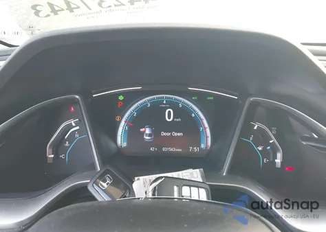 2020 Honda Civic Ex z USA, uszkodzony, nr VIN 19XFC1F34LE011555